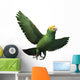 Double Yellow-headed Amazon Parrot Wall Decal
