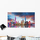 China Shanghai Skyline Wall Decal