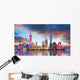 China Shanghai Skyline Wall Decal