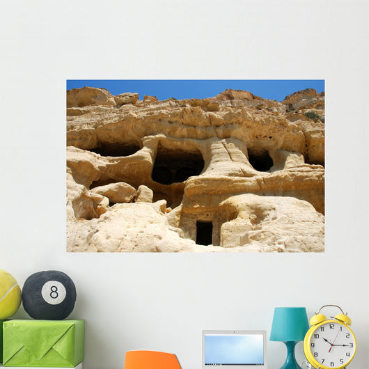 Ancient Burial-place Matala Crete Wall Decal