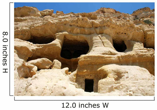 Ancient Burial-place Matala Crete Wall Decal