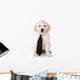 Golden Retriever Puppy White Wall Decal