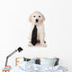 Golden Retriever Puppy White Wall Decal