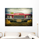 Old Vintage American Car Wall Decal