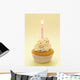 Cupcake with Icing and Wall Decal