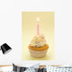 Cupcake with Icing and Wall Decal
