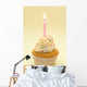 Cupcake with Icing and Wall Decal
