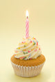 Cupcake with Icing and Wall Decal