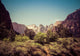 Zion Mountains Many Colors Wall Decal
