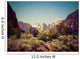 Zion Mountains Many Colors Wall Decal