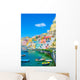 Italian Island Pocinda Marina Wall Decal