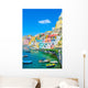 Italian Island Pocinda Marina Wall Decal