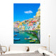 Italian Island Pocinda Marina Wall Decal