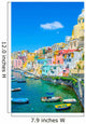 Italian Island Pocinda Marina Wall Decal