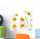 Reflected White Daisies Wall Decal