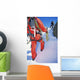 Young Men Mountain Climbing Wall Decal