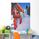 Young Men Mountain Climbing Wall Decal