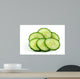 Cucumber Slices Wall Decal
