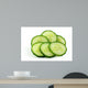 Cucumber Slices Wall Decal
