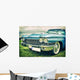 Vintage American Car Wall Decal