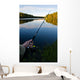 Fishing Calm Summer Lake Wall Decal