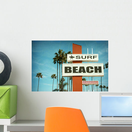 Aged and Worn Vintage Wall Decal