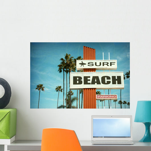 Aged and Worn Vintage Wall Decal
