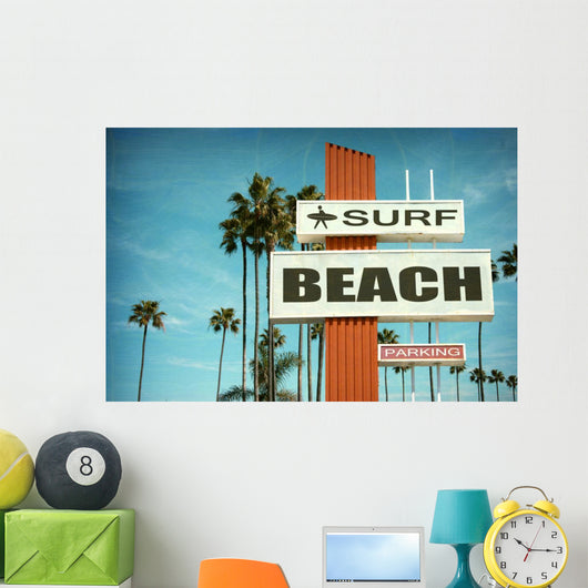 Aged and Worn Vintage Wall Decal