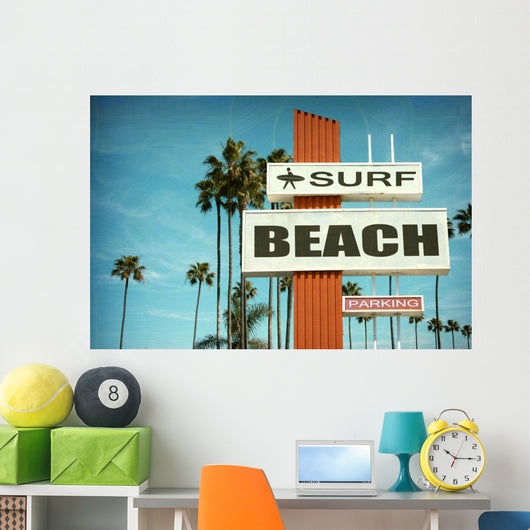 Aged and Worn Vintage Wall Decal