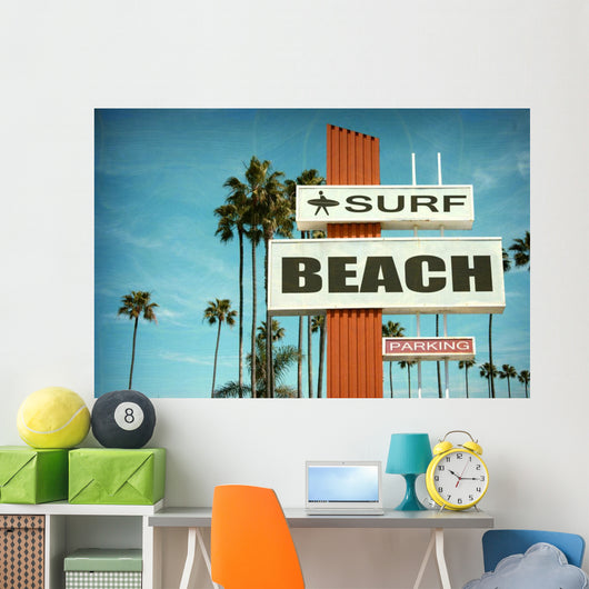 Aged and Worn Vintage Wall Decal