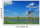 Windmill Kinderdijk Holland Wall Decal