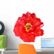 Vermillion Peony Wall Decal