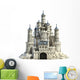 Illustrated Castle Wall Decal
