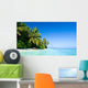 Lonely Tropical Beach Wall Decal