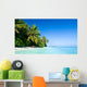 Lonely Tropical Beach Wall Decal