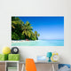 Lonely Tropical Beach Wall Decal