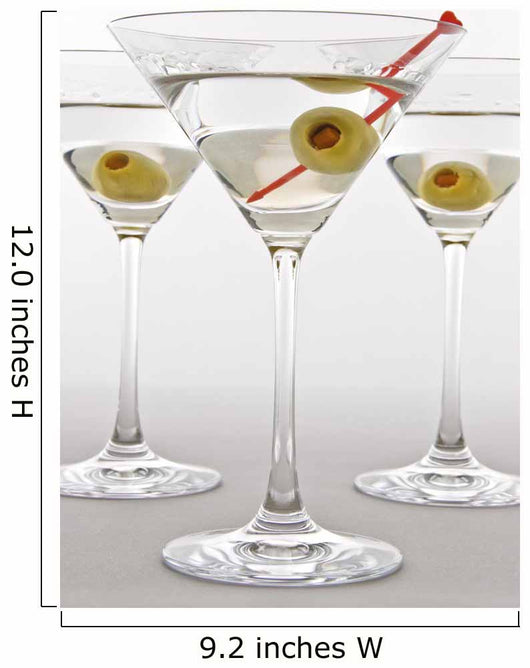 Classic Martini Wall Decal