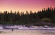 Man Fly-Fishing In River Wall Mural
