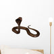 Snake Cobra 3D White Wall Decal