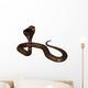 Snake Cobra 3D White Wall Decal