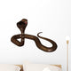 Snake Cobra 3D White Wall Decal