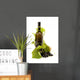 Bottle of Wine Studio Wall Decal