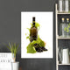 Bottle of Wine Studio Wall Decal