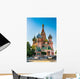 St Basils Cathedral Red Wall Decal