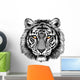 Powerful Tiger with Bright Wall Decal