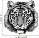 Powerful Tiger with Bright Wall Decal