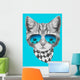 Sunglasses Hipster Cat Wall Decal