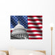 Us Capitol Building Washington Wall Decal