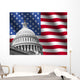 Us Capitol Building Washington Wall Decal