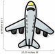 Airplane Color Doodle Wall Decal